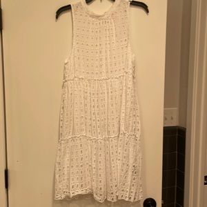 Lilly Pulitzer Indira dress Resort White eyelet